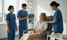 Влияние времени суток на иммунохимиотерапию рака легких