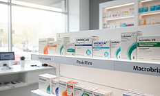 Объем российского рынка антибактериальных препаратов